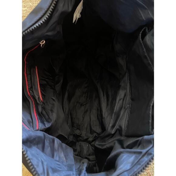 Tommy Hilfiger Black Large Pouch Shoulder Bag Hobo - Picture 5 of 8